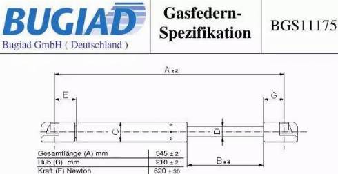 Bugiad BGS11175 - Qazlı bulaq, baqaj, yük yeri furqanavto.az