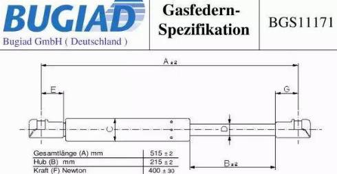 Bugiad BGS11171 - Qazlı bulaq, baqaj, yük yeri furqanavto.az