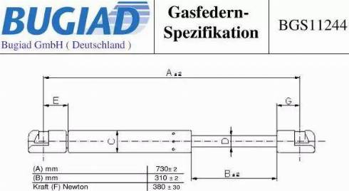 Bugiad BGS11244 - Qaz bulaq, kapot furqanavto.az