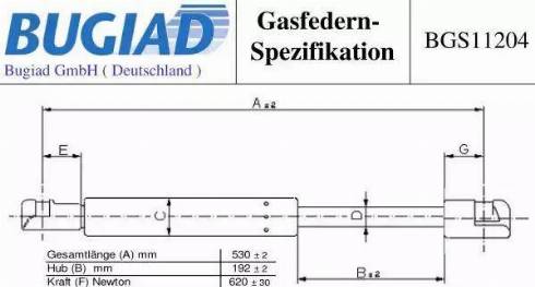 Bugiad BGS11204 - Qazlı bulaq, baqaj, yük yeri furqanavto.az