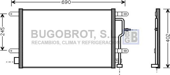 BUGOBROT 62-AI5194 - Kondenser, kondisioner furqanavto.az
