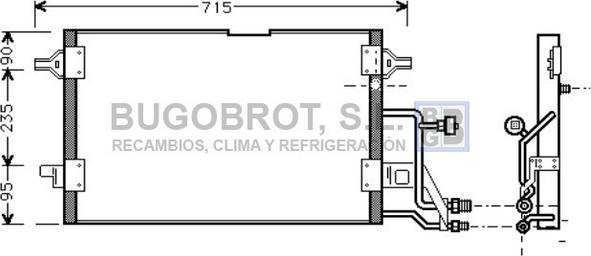 BUGOBROT 62-AI5116 - Kondenser, kondisioner furqanavto.az