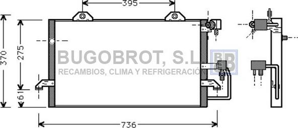 BUGOBROT 62-AI5118 - Kondenser, kondisioner furqanavto.az