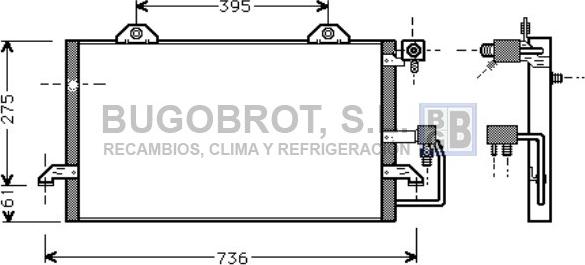 BUGOBROT 62-AI5121 - Kondenser, kondisioner furqanavto.az