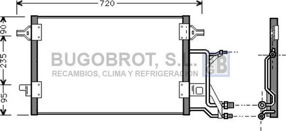 BUGOBROT 62-AI5176 - Kondenser, kondisioner furqanavto.az