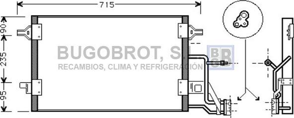 BUGOBROT 62-AI5173 - Kondenser, kondisioner furqanavto.az