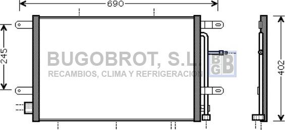 BUGOBROT 62-AI5239 - Kondenser, kondisioner furqanavto.az