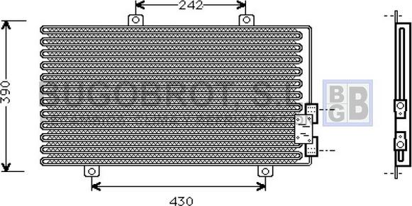 BUGOBROT 62-AL5063 - Kondenser, kondisioner furqanavto.az