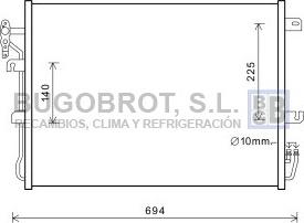 BUGOBROT 62-AU5215 - Kondenser, kondisioner furqanavto.az