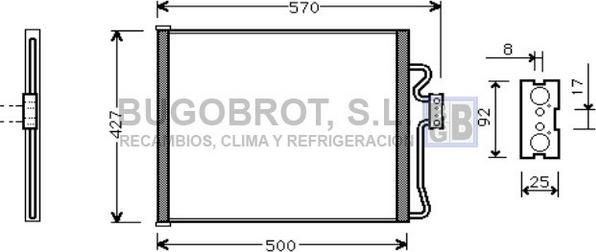 BUGOBROT 62-BW5192 - Kondenser, kondisioner furqanavto.az