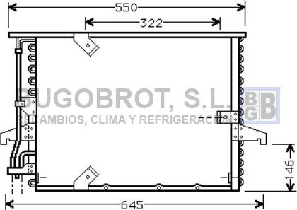 BUGOBROT 62-BW5180 - Kondenser, kondisioner furqanavto.az