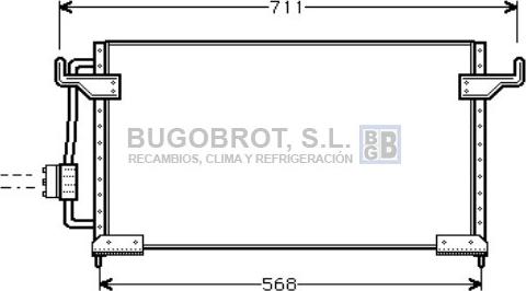 BUGOBROT 62-CN5085 - Kondenser, kondisioner furqanavto.az