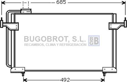 BUGOBROT 62-CN5087 - Kondenser, kondisioner furqanavto.az