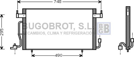 BUGOBROT 62-CN5141 - Kondenser, kondisioner furqanavto.az