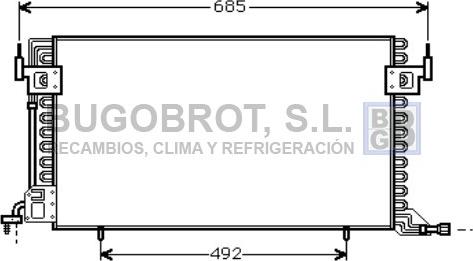 BUGOBROT 62-CN5100 - Kondenser, kondisioner furqanavto.az