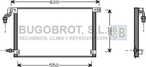 BUGOBROT 62-CN5131 - Kondenser, kondisioner furqanavto.az