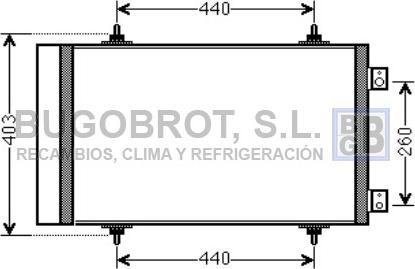 BUGOBROT 62-CN5263 - Kondenser, kondisioner furqanavto.az