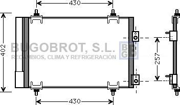 BUGOBROT 62-CN5283 - Kondenser, kondisioner furqanavto.az