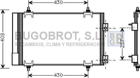 BUGOBROT 62-CN5231 - Kondenser, kondisioner furqanavto.az