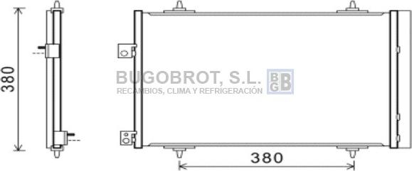 BUGOBROT 62-CN5274 - Kondenser, kondisioner furqanavto.az