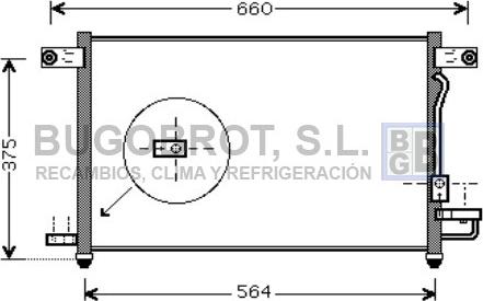 BUGOBROT 62-DW5049 - Kondenser, kondisioner furqanavto.az