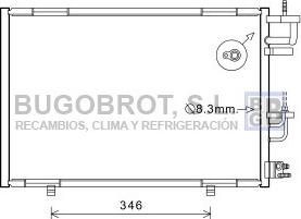 BUGOBROT 62-FD5490 - Kondenser, kondisioner furqanavto.az