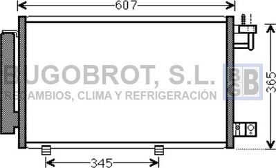 BUGOBROT 62-FD5439 - Kondenser, kondisioner furqanavto.az