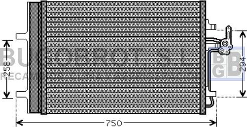 BUGOBROT 62-FD5427 - Kondenser, kondisioner furqanavto.az