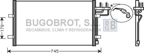 BUGOBROT 62-FD5367 - Kondenser, kondisioner furqanavto.az