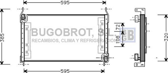 BUGOBROT 62-FT5194 - Kondenser, kondisioner furqanavto.az