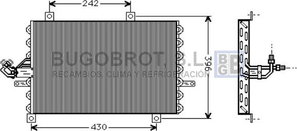 BUGOBROT 62-FT5192 - Kondenser, kondisioner furqanavto.az