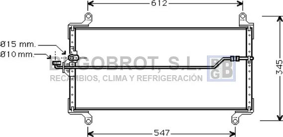 BUGOBROT 62-FT5202 - Kondenser, kondisioner furqanavto.az