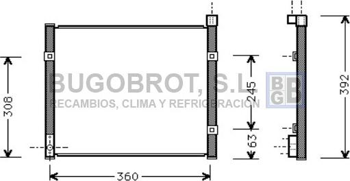 BUGOBROT 62-HD5095 - Kondenser, kondisioner furqanavto.az