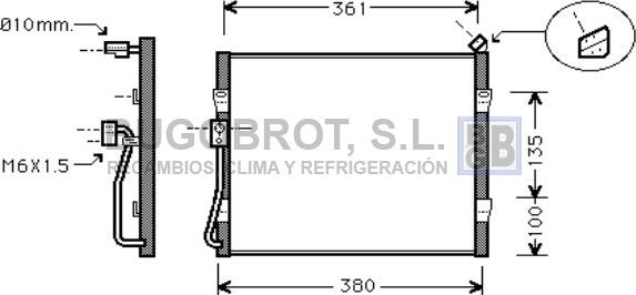 BUGOBROT 62-HD5090 - Kondenser, kondisioner furqanavto.az