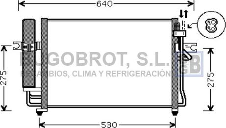 BUGOBROT 62-HY5090 - Kondenser, kondisioner furqanavto.az