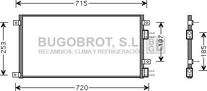 BUGOBROT 62-IV5058 - Kondenser, kondisioner furqanavto.az