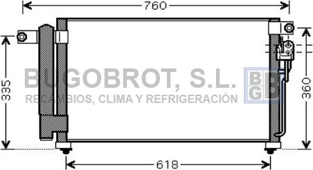 BUGOBROT 62-KA5081 - Kondenser, kondisioner furqanavto.az