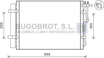 BUGOBROT 62-KA5198 - Kondenser, kondisioner furqanavto.az