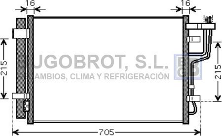 BUGOBROT 62-KA5102 - Kondenser, kondisioner furqanavto.az