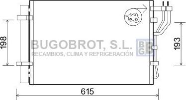 BUGOBROT 62-KA5206 - Kondenser, kondisioner furqanavto.az