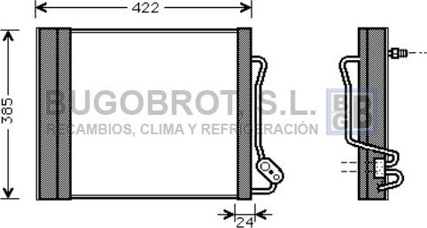 BUGOBROT 62-MC5001 - Kondenser, kondisioner furqanavto.az