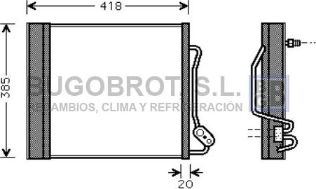 BUGOBROT 62-MC5010 - Kondenser, kondisioner furqanavto.az