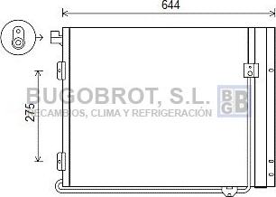 BUGOBROT 62-MN5072 - Kondenser, kondisioner furqanavto.az