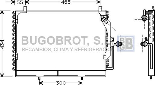 BUGOBROT 62-MS5161 - Kondenser, kondisioner furqanavto.az