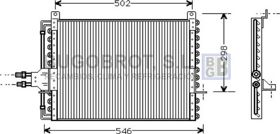 BUGOBROT 62-MS5205 - Kondenser, kondisioner furqanavto.az