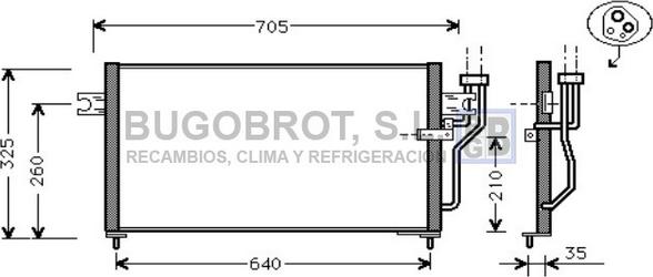 BUGOBROT 62-MT5105 - Kondenser, kondisioner furqanavto.az