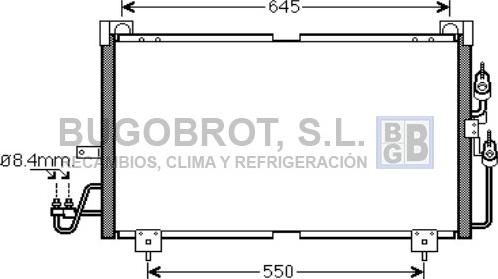 BUGOBROT 62-MT5213 - Kondenser, kondisioner furqanavto.az