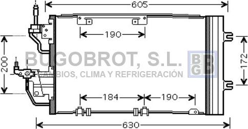 BUGOBROT 62-OL5454 - Kondenser, kondisioner furqanavto.az