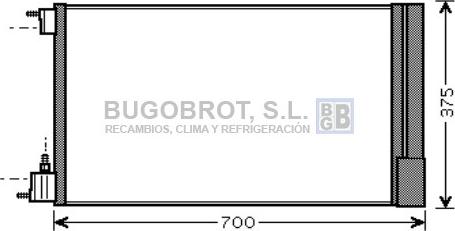 BUGOBROT 62-OL5478 - Kondenser, kondisioner furqanavto.az