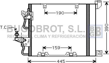 BUGOBROT 62-OL5368 - Kondenser, kondisioner furqanavto.az